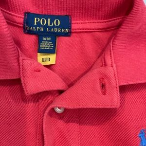 Polo boys size 3/3T Iconic Mesh Polo Shirt